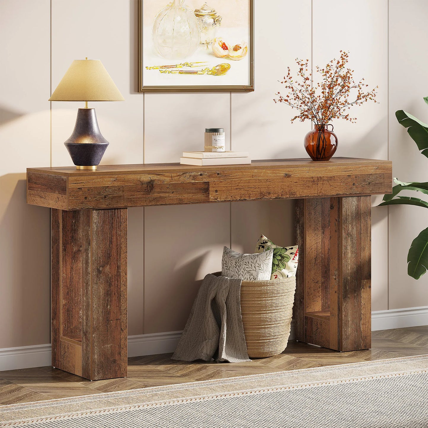 Console Benoît — bois, métal