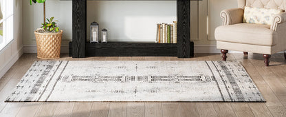 Console Géraldine — finition noir, bois, style industriel
