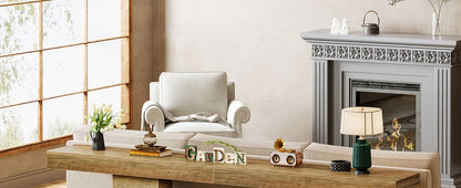 Console Jeanne — bois, métal, style industriel