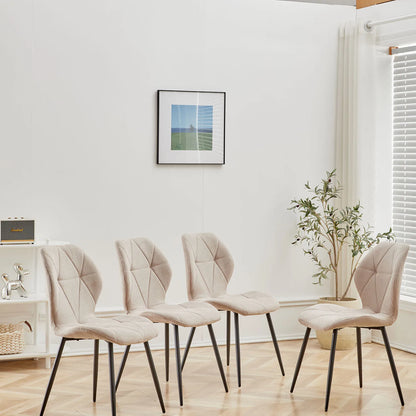 Chaise Valère — métal, lot de 6