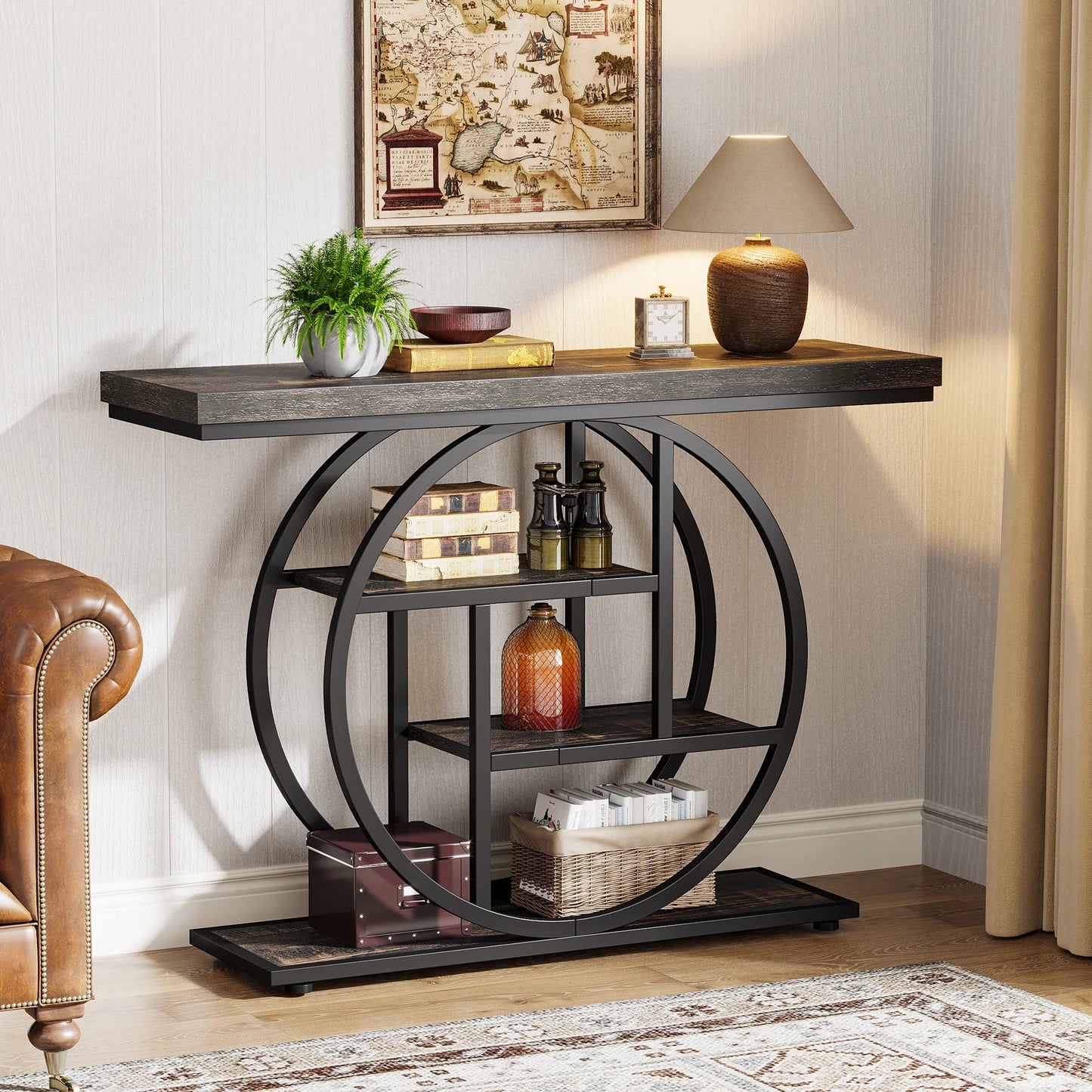 Console Robert — style industriel, 4 niveaux