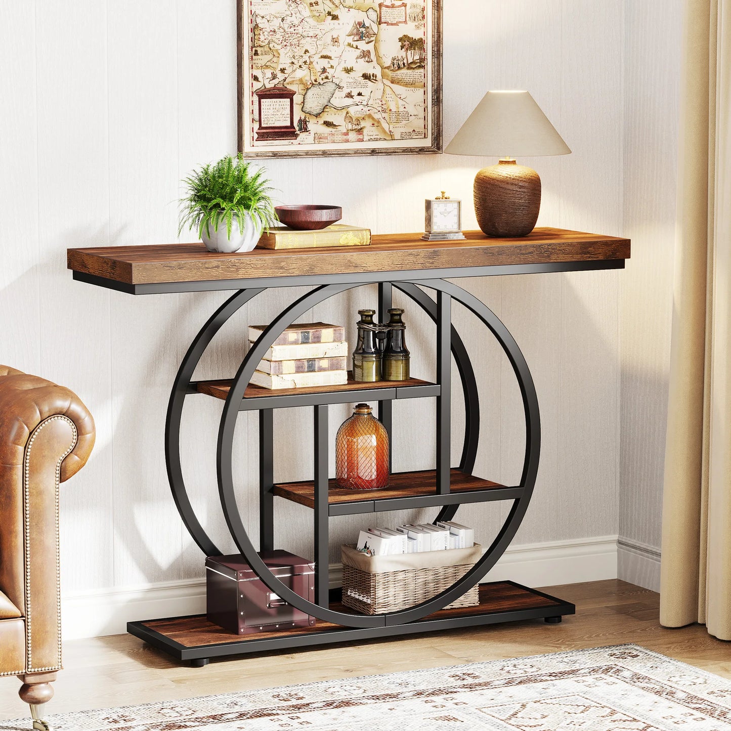 Console Robert — style industriel, 4 niveaux