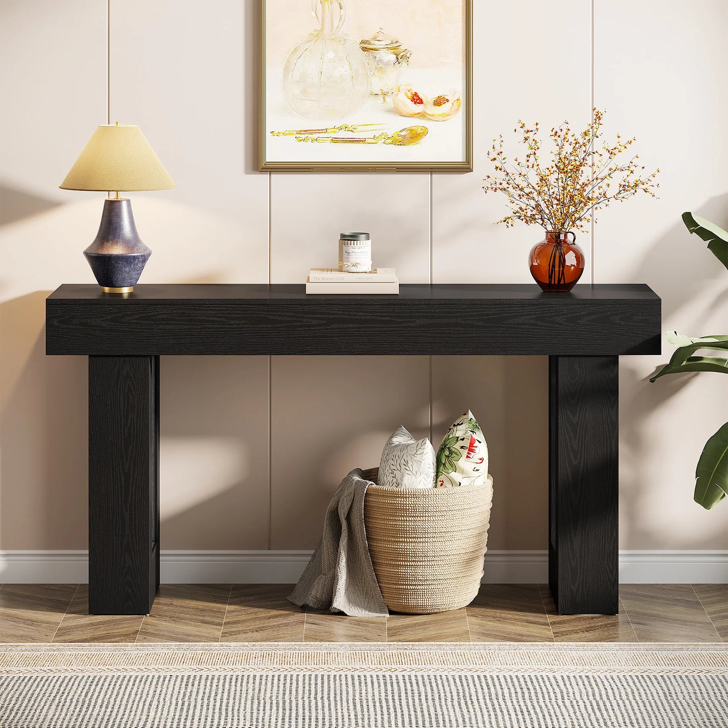 Console Benoît — bois, métal