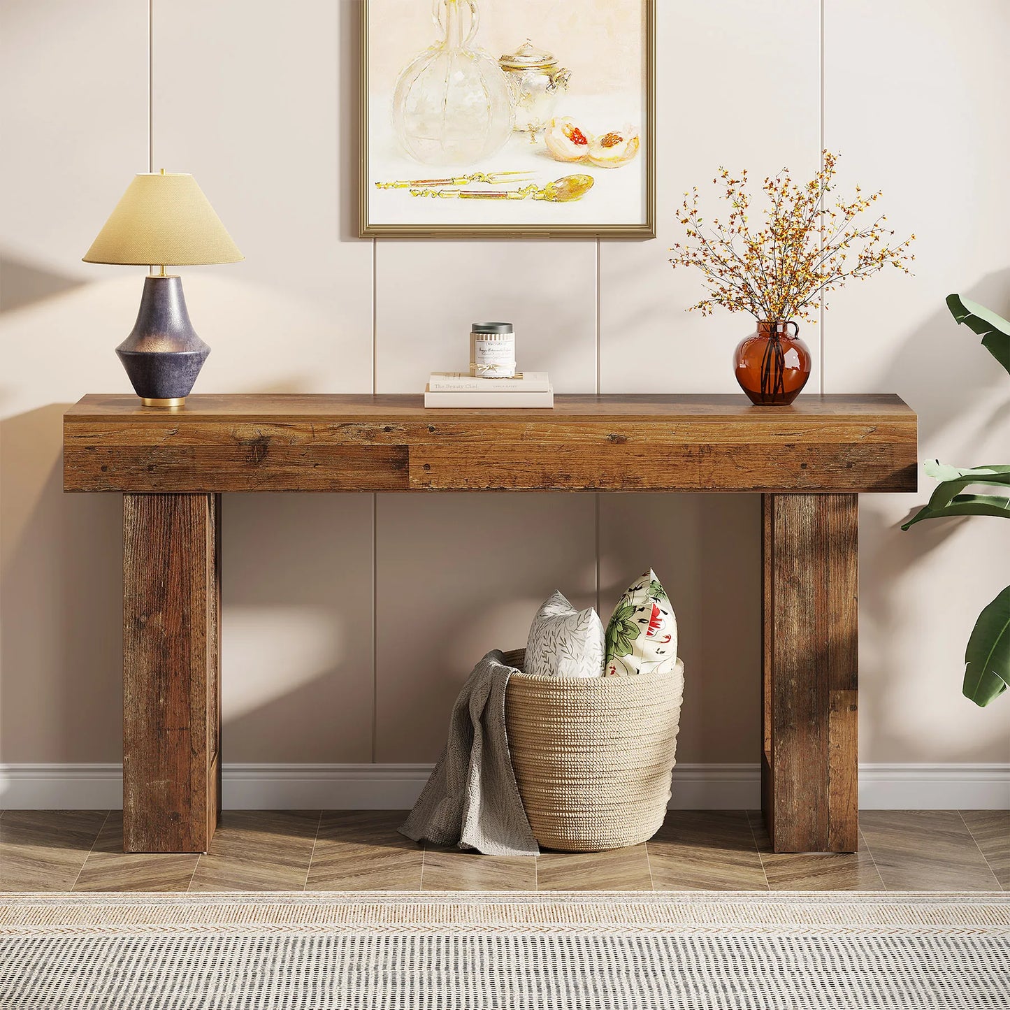 Console Benoît — bois, métal