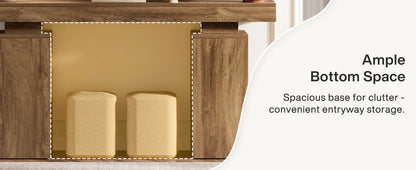 Console Sandrine — bois, métal, design contemporain
