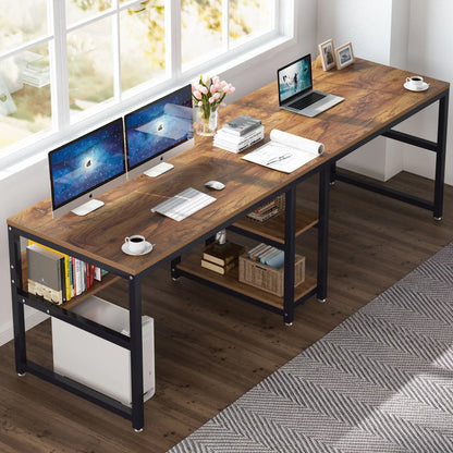 Bureau Roland — style rustique, pour deux personnes