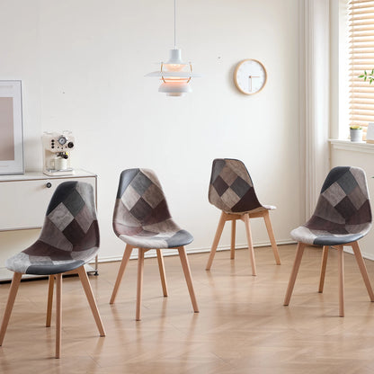 Chaise Nadine — bois, style nordique