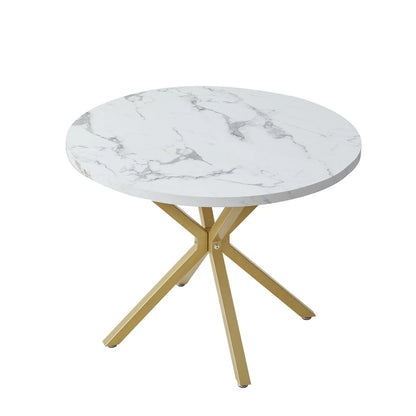 Bureau Odile — bois massif, style nordique, ronde