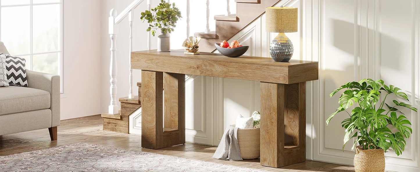 Console Benoît — bois, métal