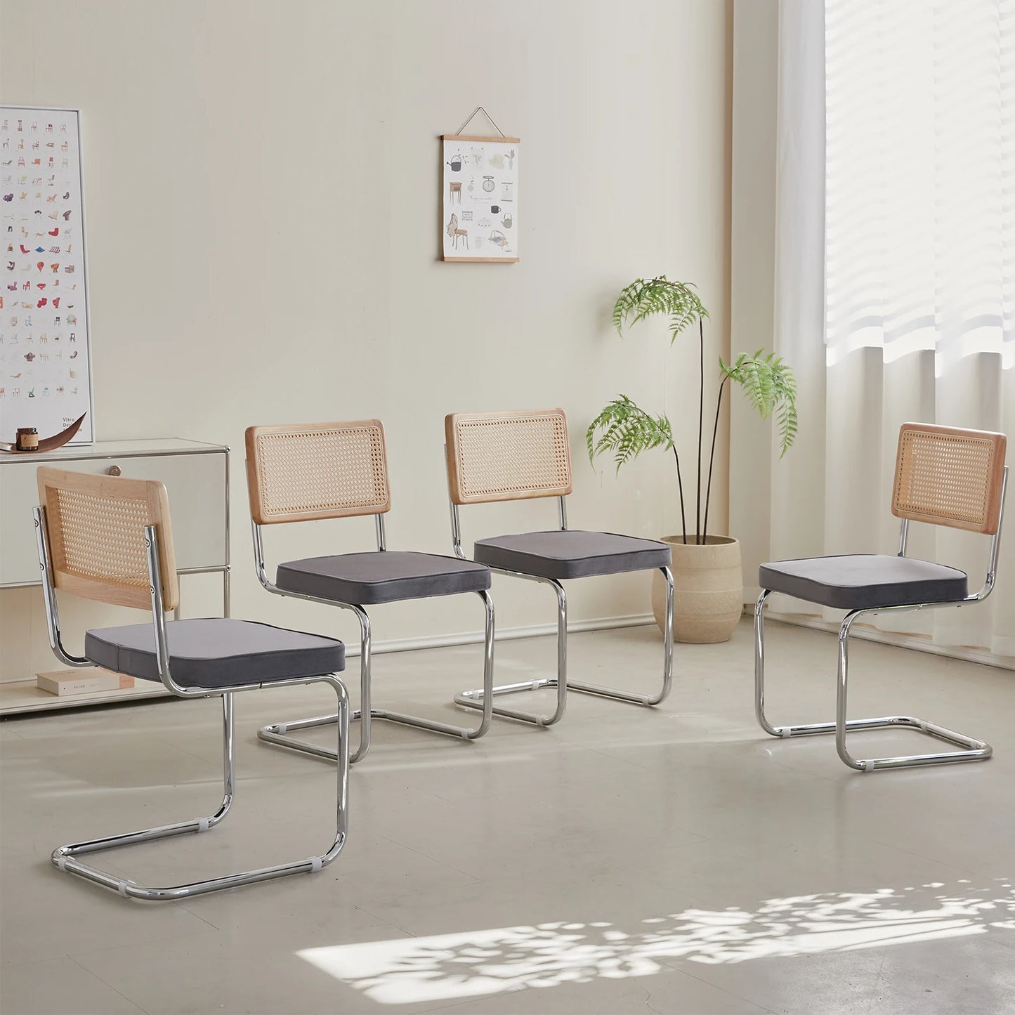 Chaise Lionel — style rétro