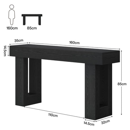 Console Benoît — bois, métal