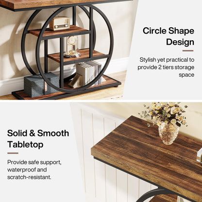 Console Sophie — style industriel, 4 niveaux