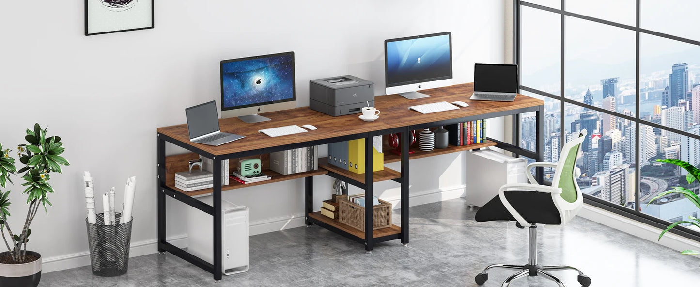 Bureau Roland — style rustique, pour deux personnes