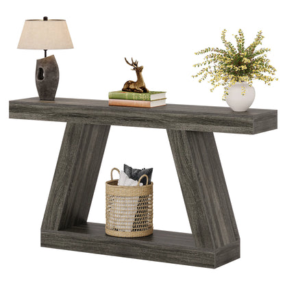 Console Karine — style industriel, rangement intégré