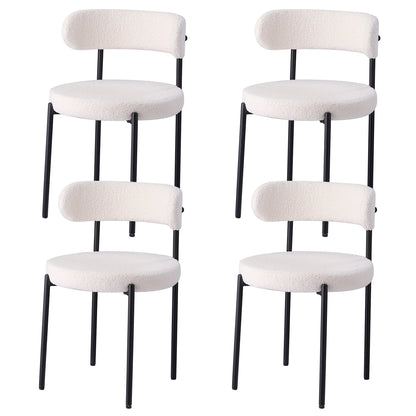Chaise Sacha — velours, lot de 6