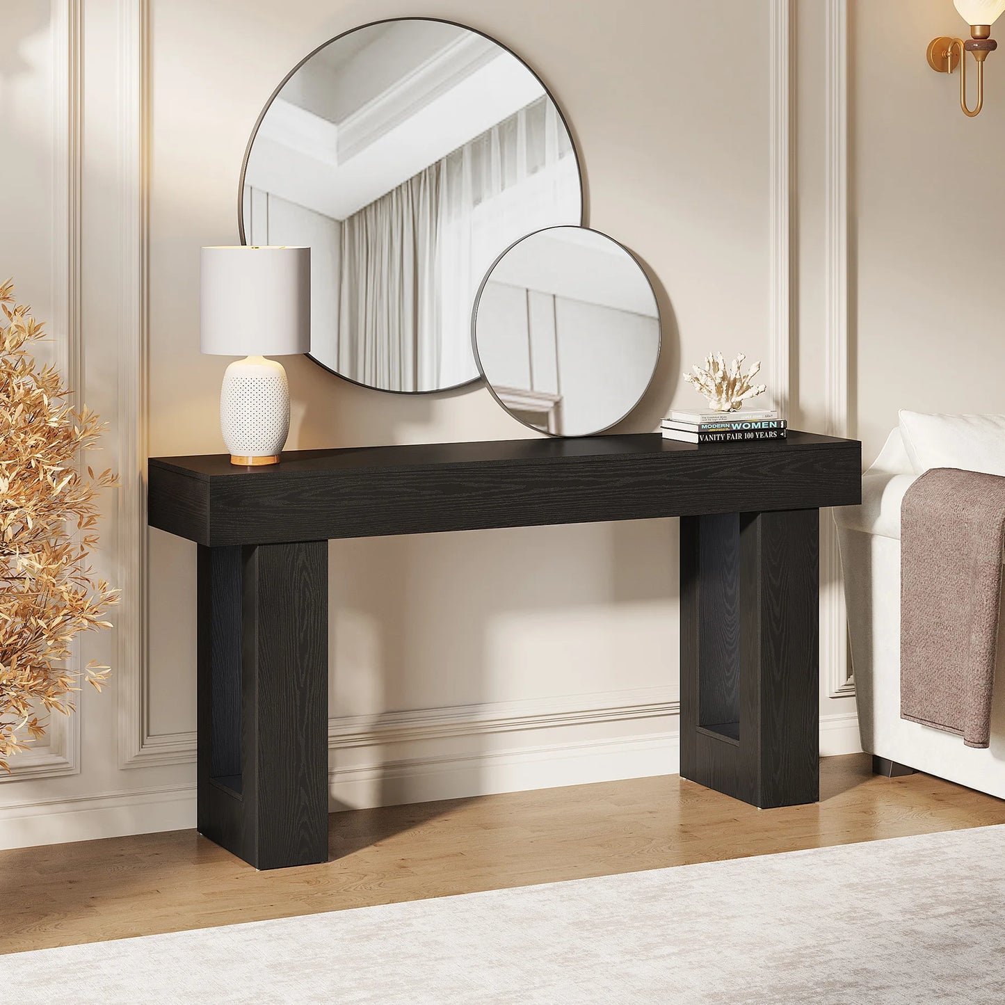 Console Benoît — bois, métal