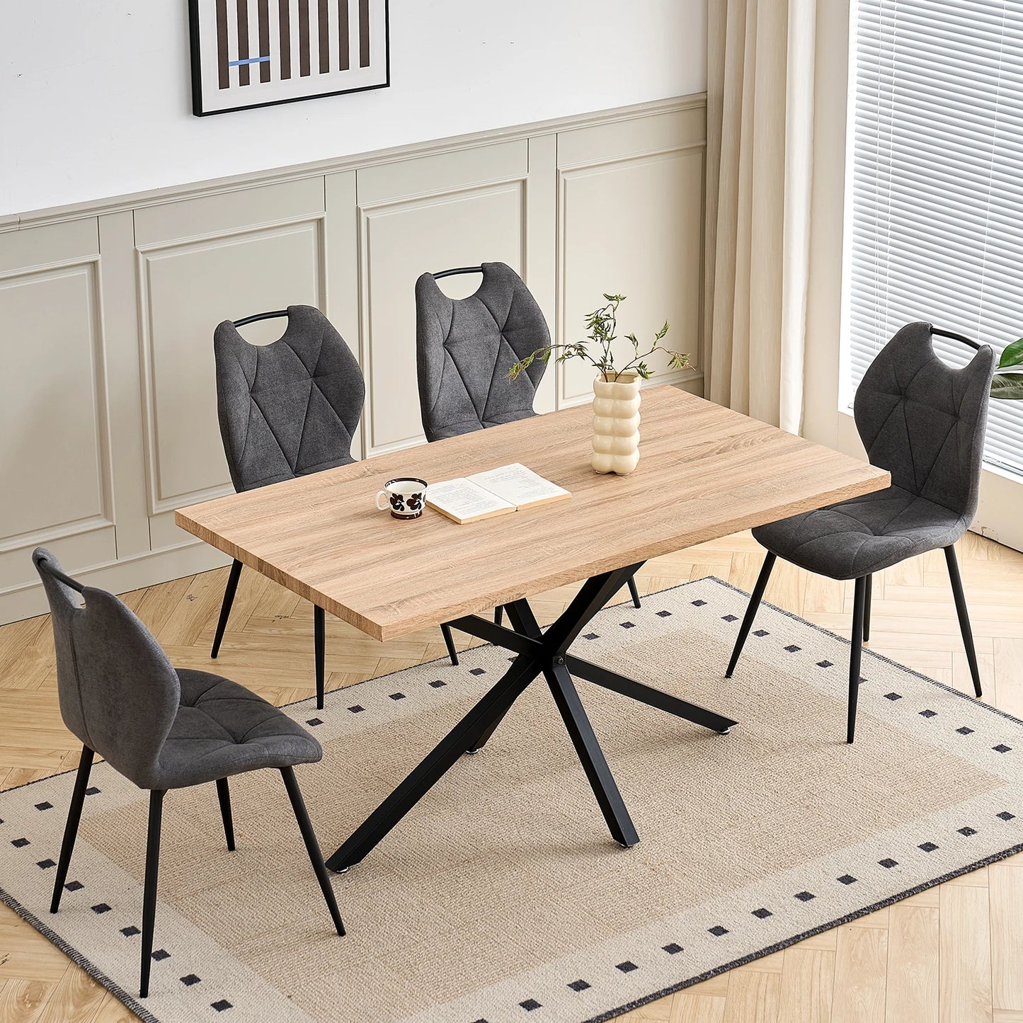 Chaise Ludovic — métal, design contemporain