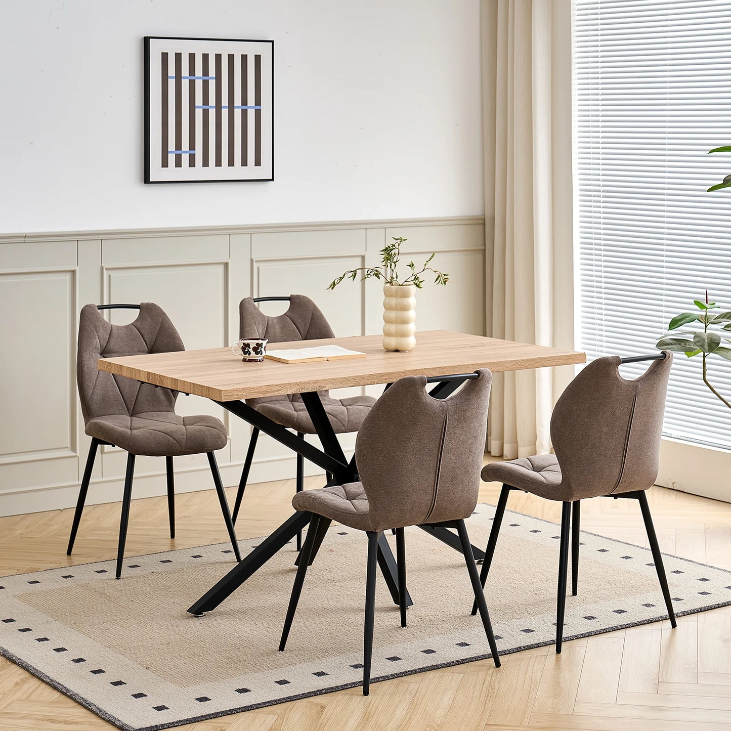 Chaise Ludovic — métal, design contemporain