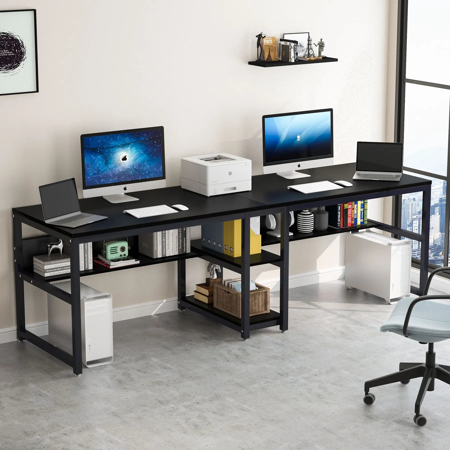 Bureau Roland — style rustique, pour deux personnes