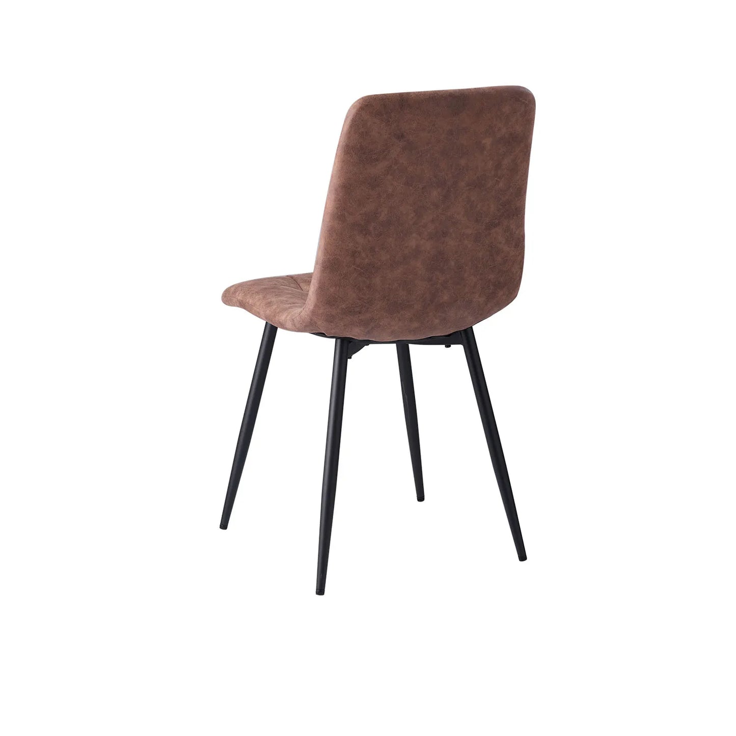 Chaise Armand — velours, métal, style rétro