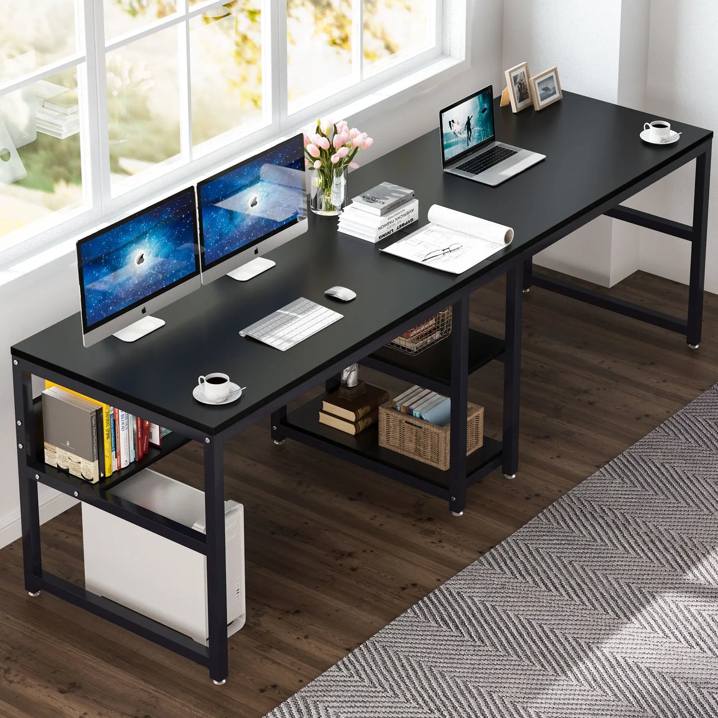Bureau Roland — style rustique, pour deux personnes