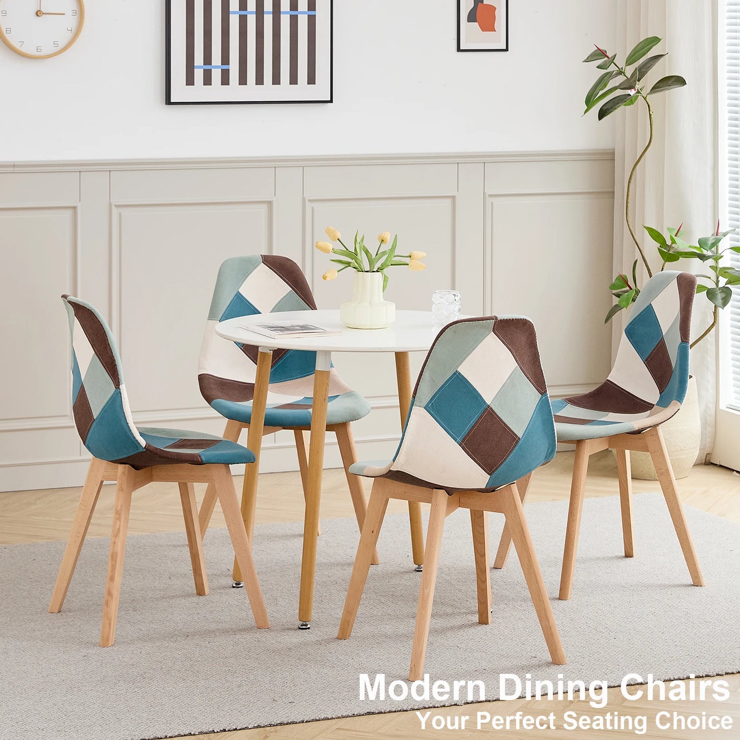 Chaise Nadine — bois, style nordique
