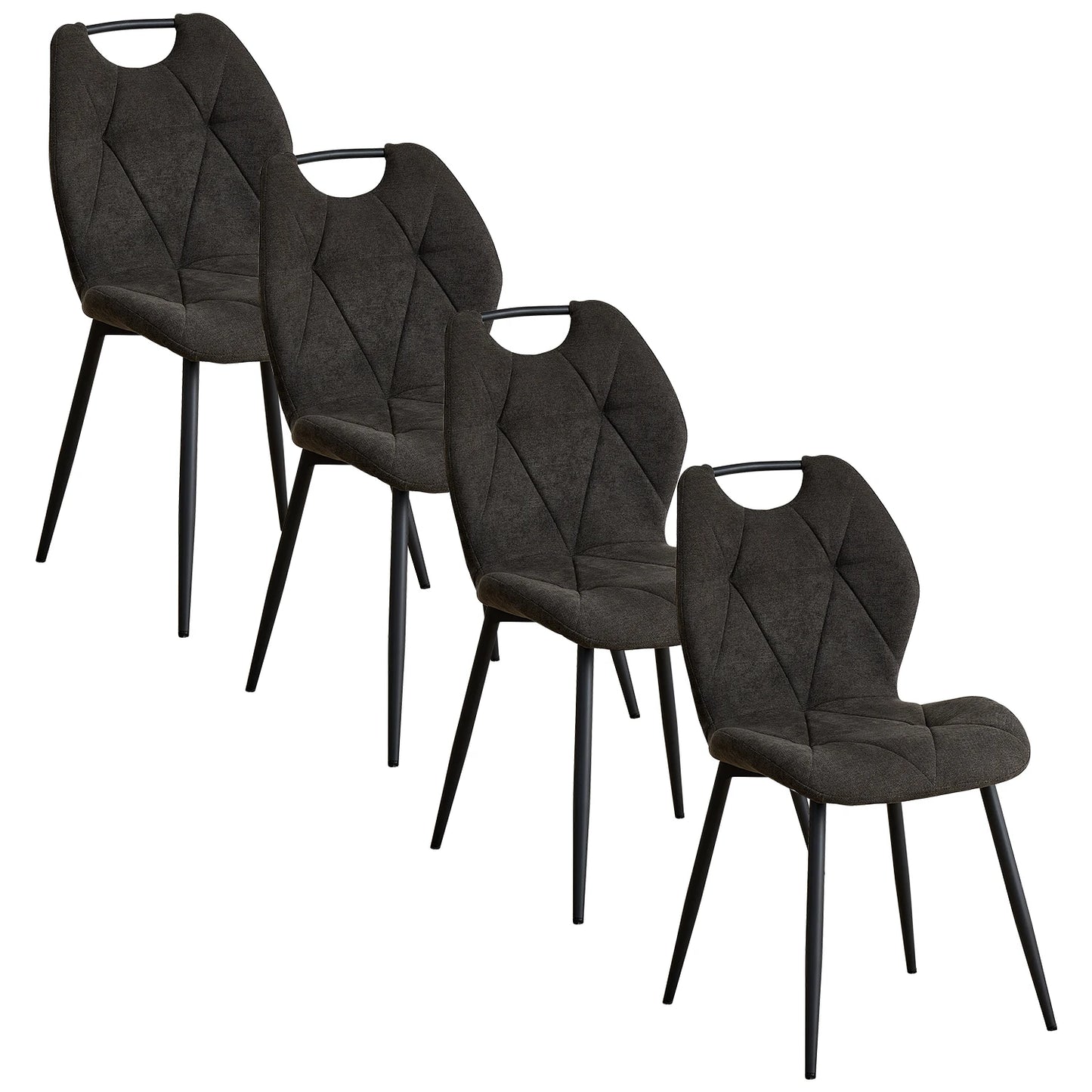 Chaise Ludovic — métal, design contemporain