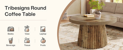 Table basse David — design contemporain, ronde