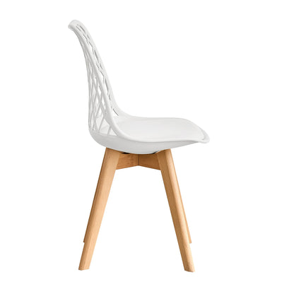 Chaise Liliane — bois massif, design contemporain