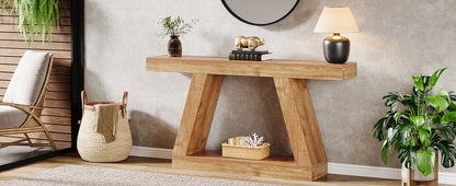 Console Karine — style industriel, rangement intégré