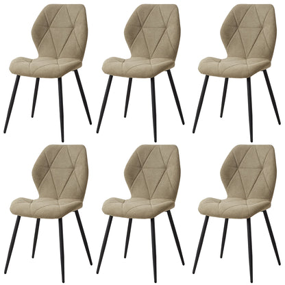 Chaise Valère — métal, lot de 6