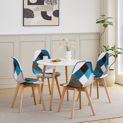 Chaise Claire — style nordique, ronde