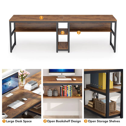 Bureau Roland — style rustique, pour deux personnes
