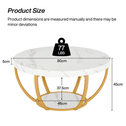 Table basse Isabelle — bois, style industriel, rangement intégré, 2 niveaux