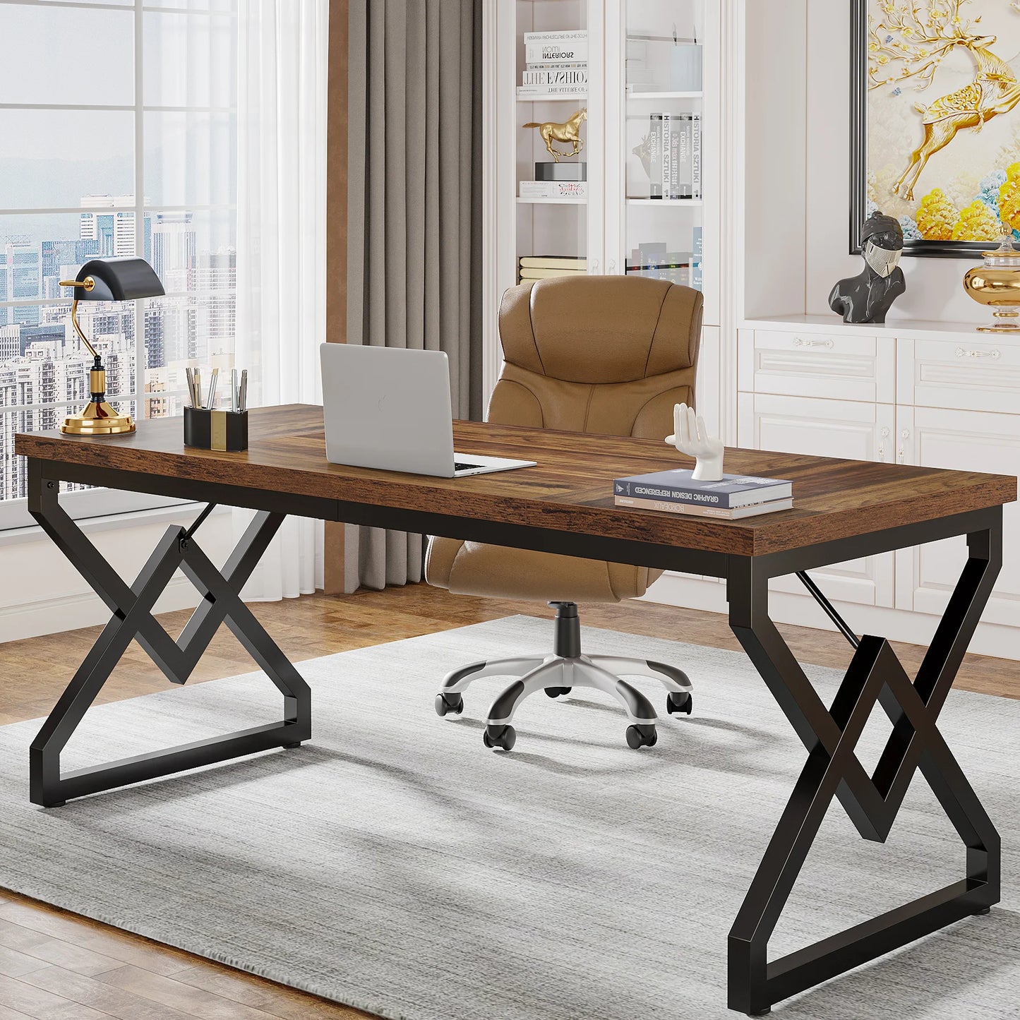 Bureau Grégoire — bois, métal