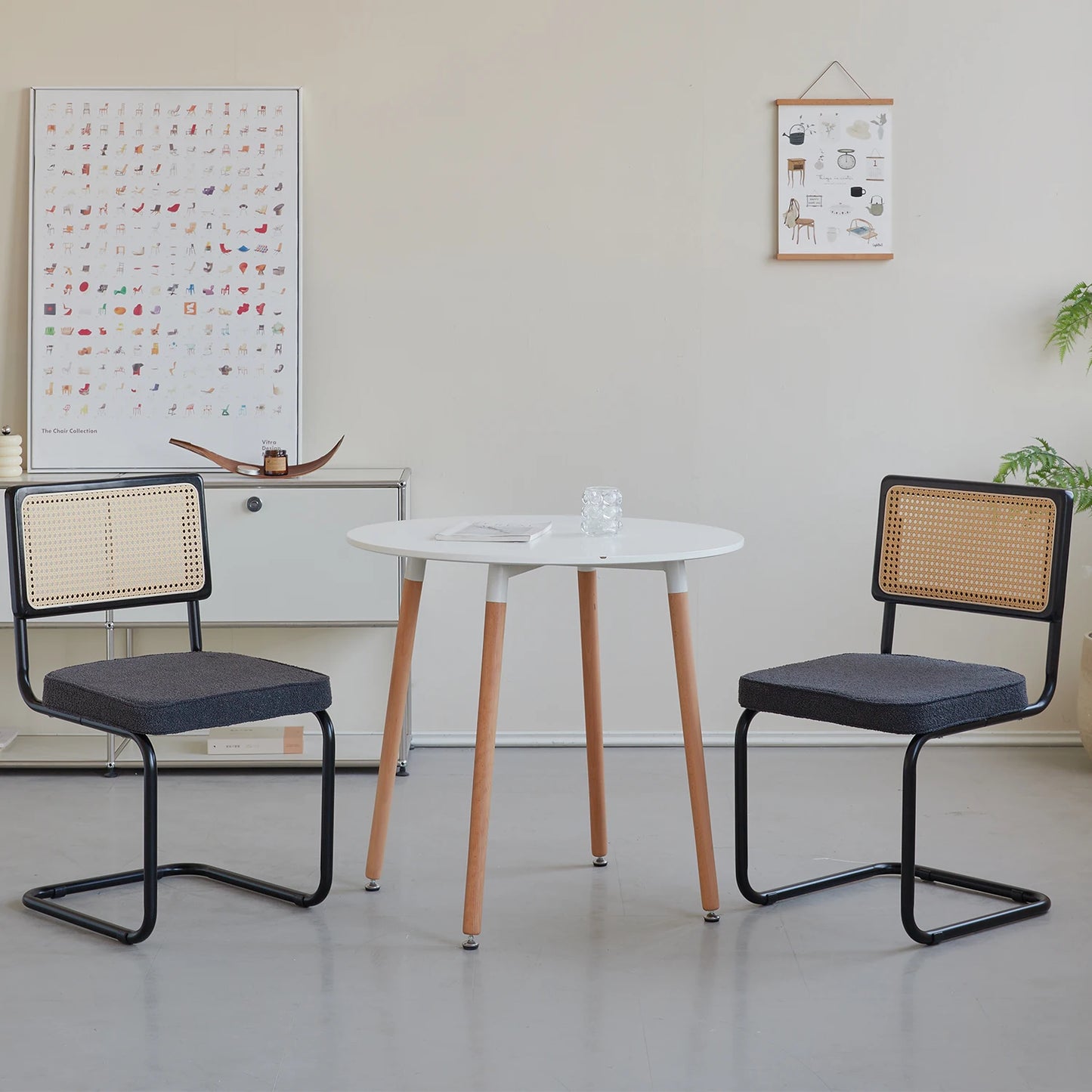 Chaise Lionel — style rétro
