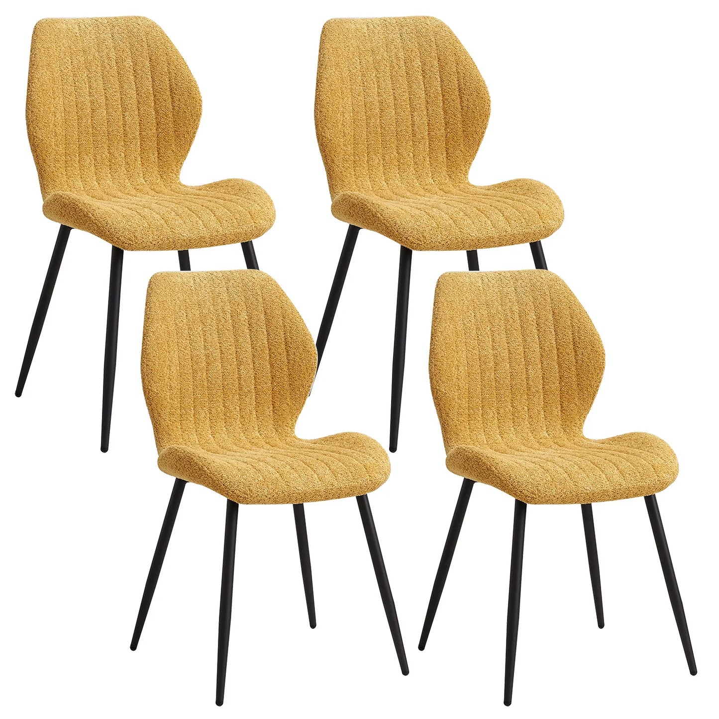 Chaise Marthe — métal, lot de 6