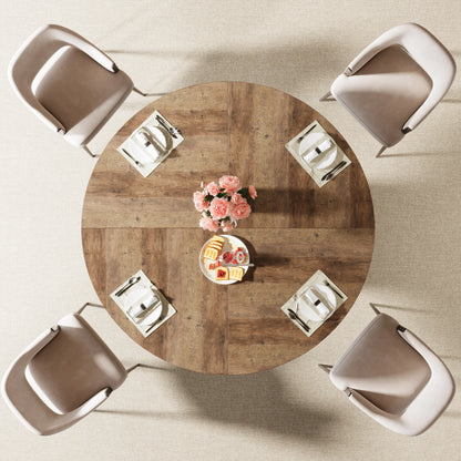 Table de salle à manger Jacinthe — finition noir, métal, ronde