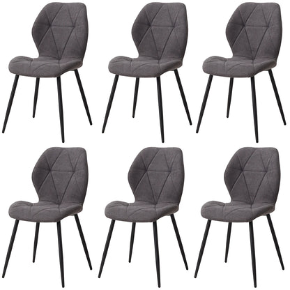 Chaise Valère — métal, lot de 6