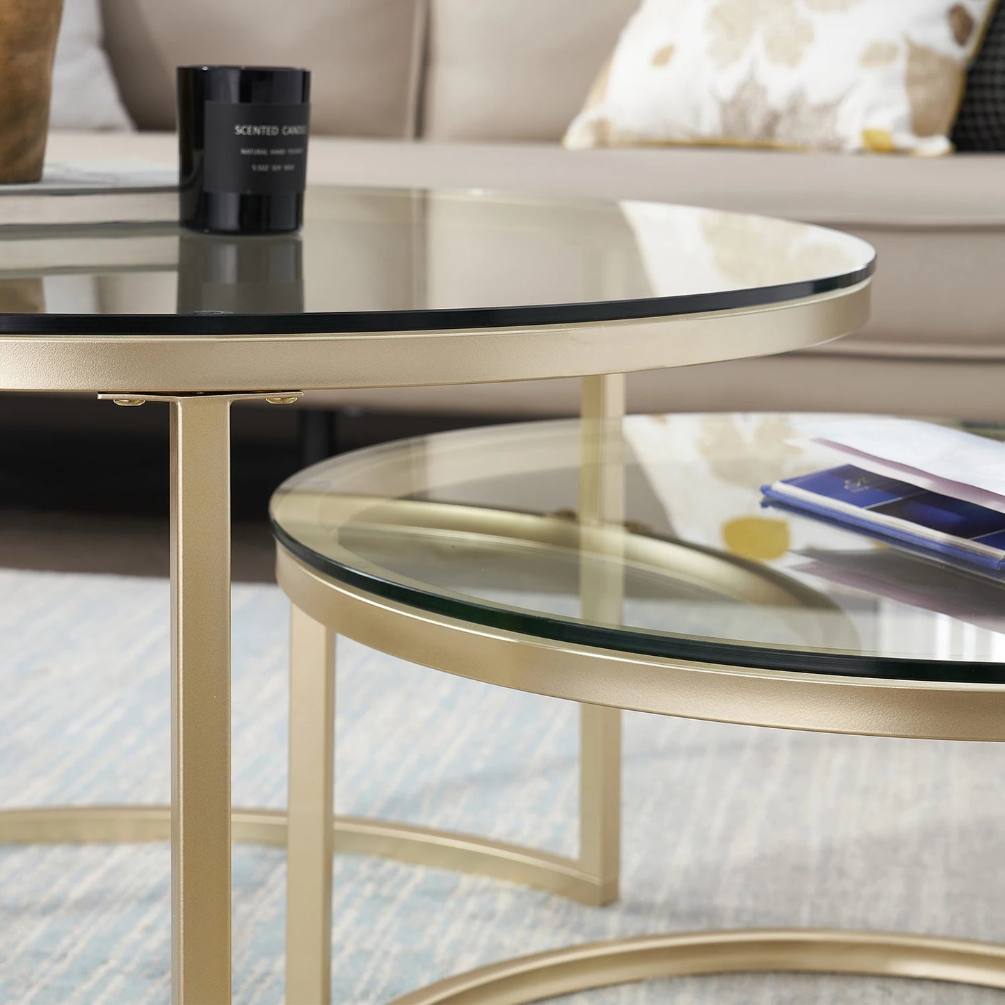 Table basse Margaux — métal