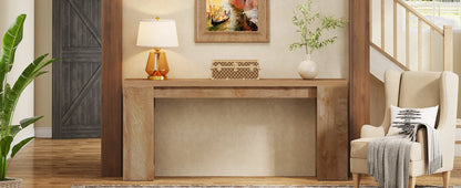 Console Georges — bois, métal