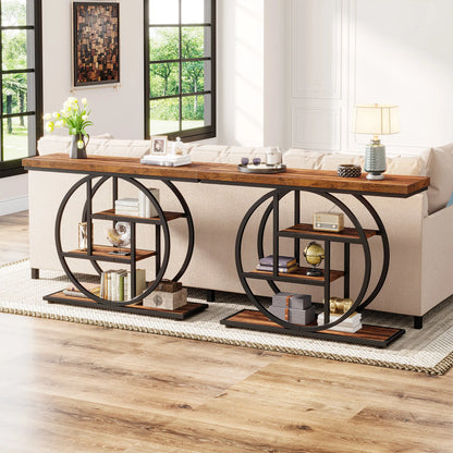 Console Sophie — style industriel, 4 niveaux