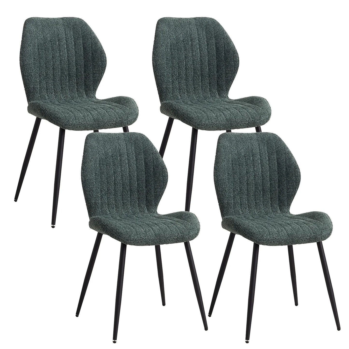 Chaise Marthe — métal, lot de 6