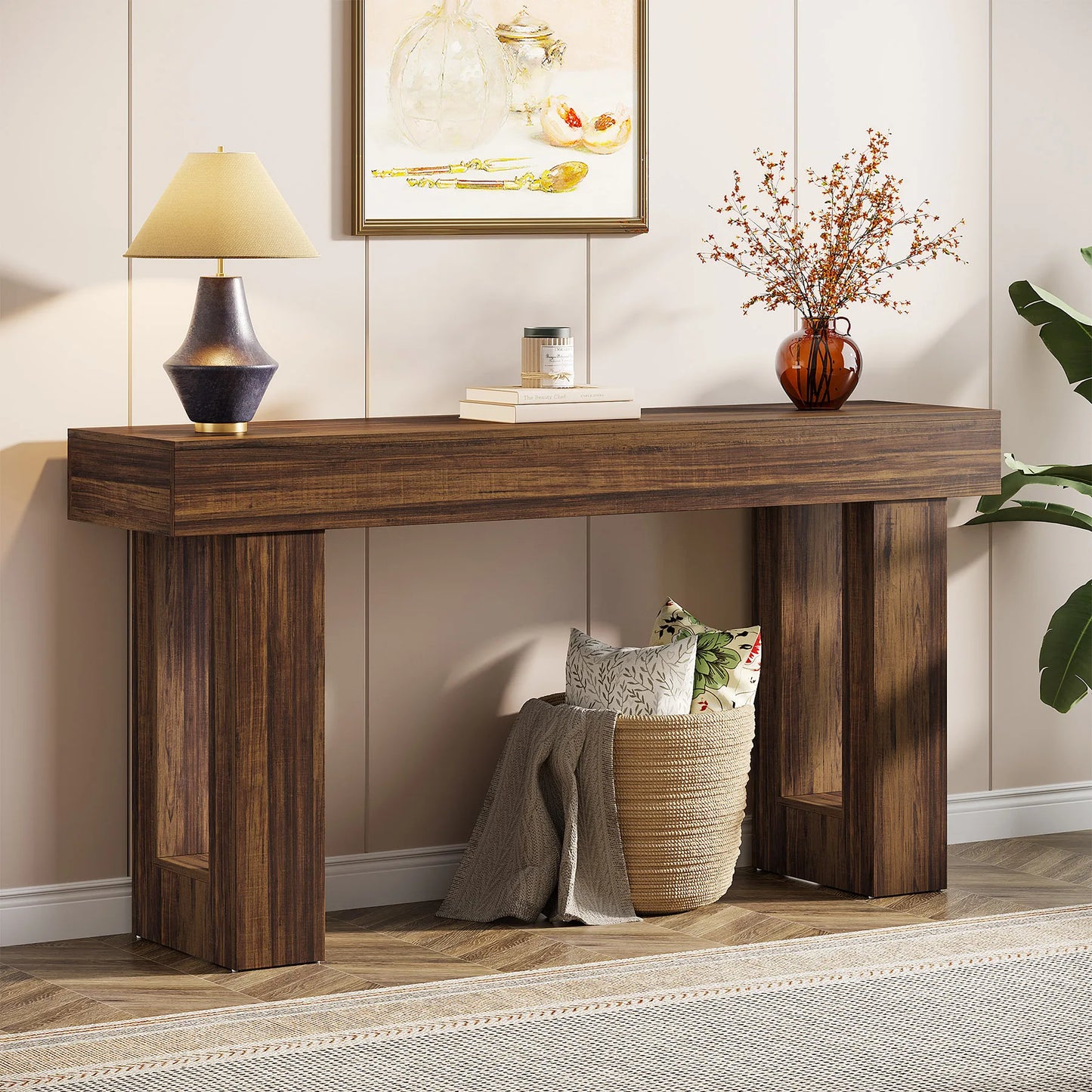 Console Benoît — bois, métal
