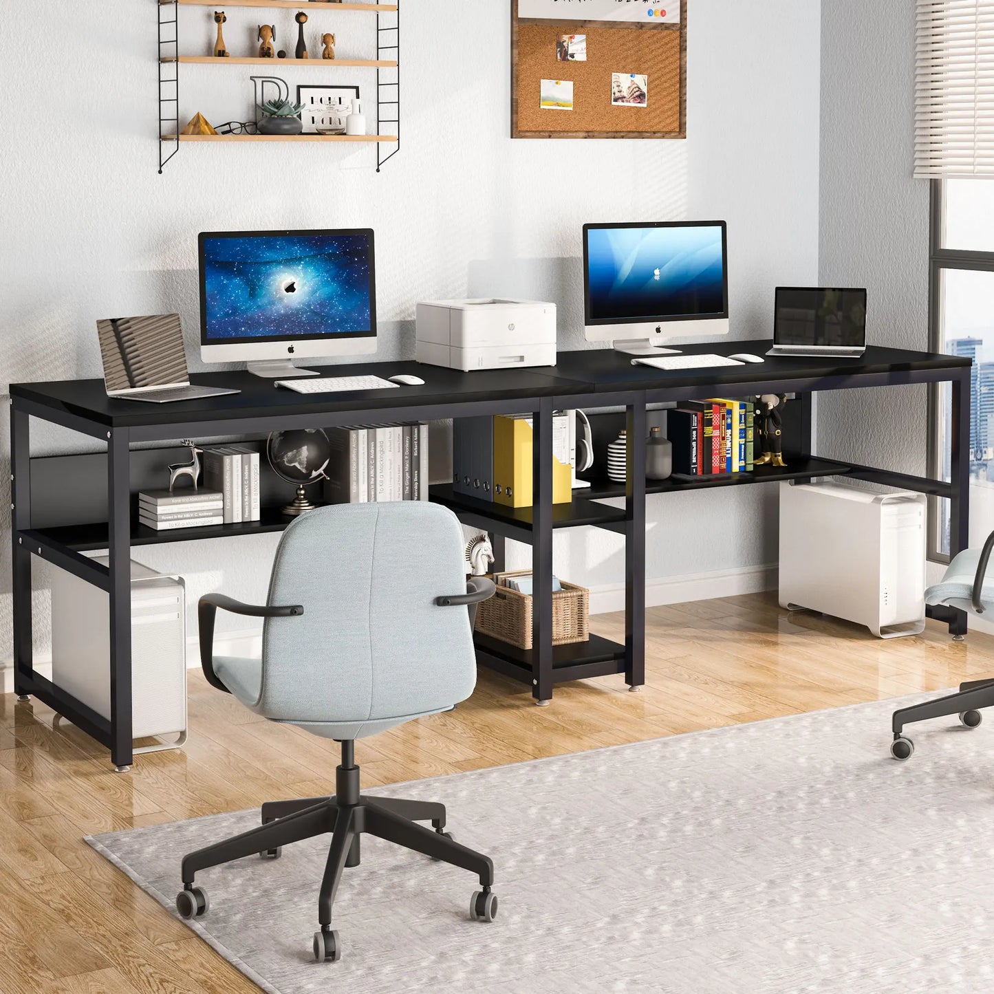 Bureau Roland — style rustique, pour deux personnes