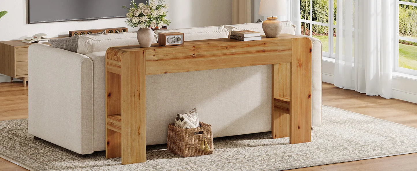 Console Céline — bois massif