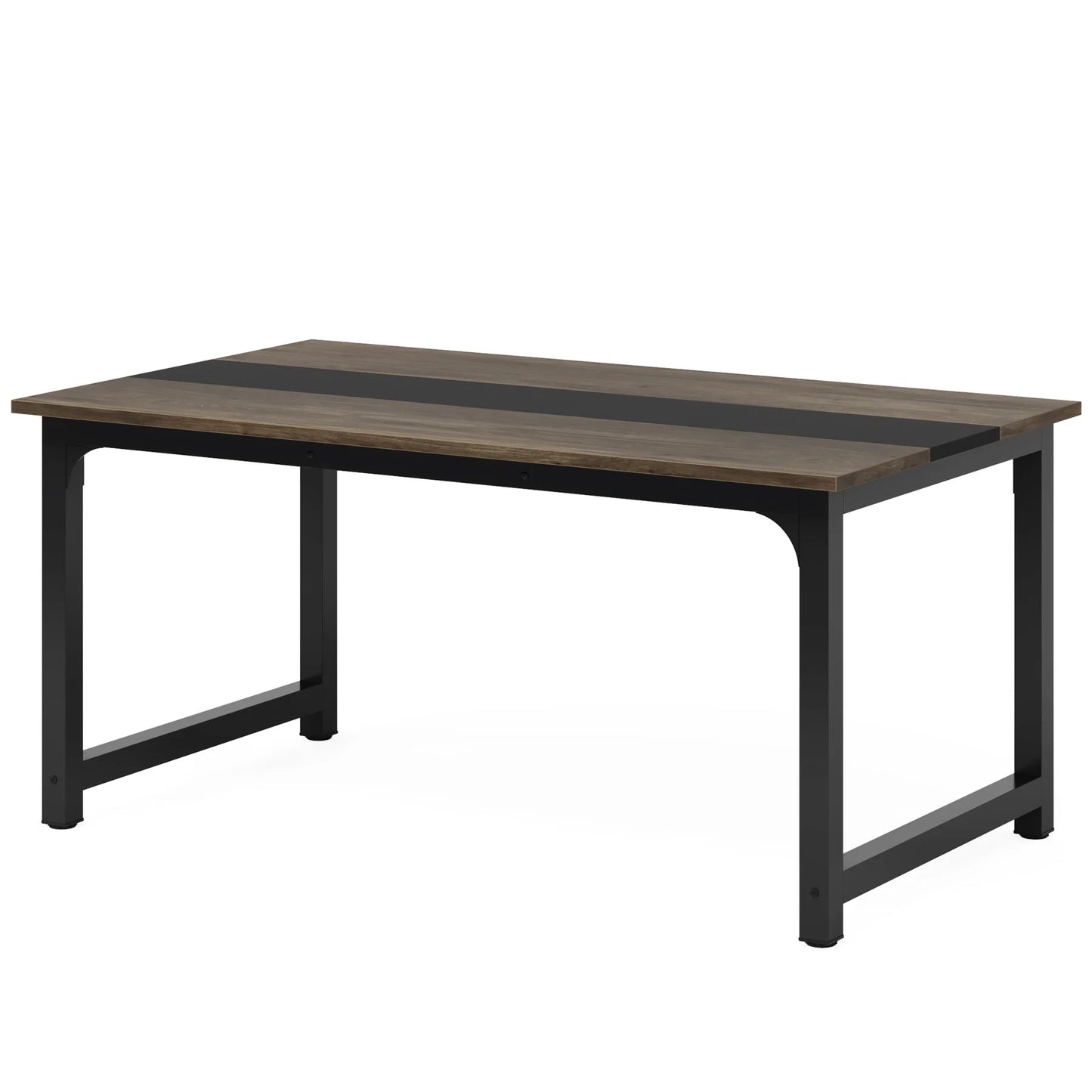 Table de salle à manger Gabriel — style industriel, rectangulaire