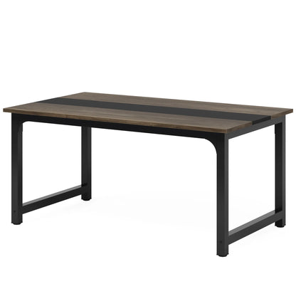 Table de salle à manger Gabriel — style industriel, rectangulaire