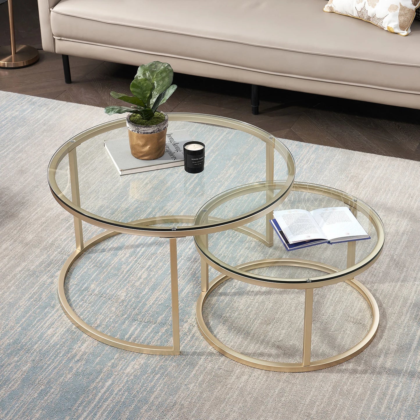 Table basse Margaux — métal