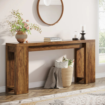 Console Georges — bois, métal